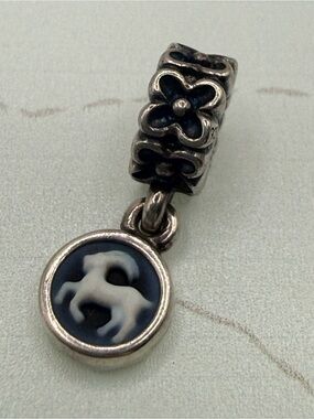 Pandora RARE “Sagittarius” Zodiak Agate Charm! Highly Collectible!